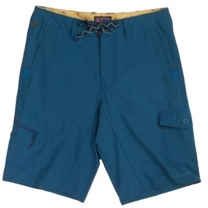 Patagonia MOC Hybrid Shorts Men's Size 34 Blue